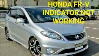 Honda FRV Indicator Not Working [upl. by Lockwood822]