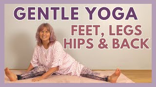 Gentle Yoga Feet Legs Hips amp Back by JodyYoga [upl. by Haggar]