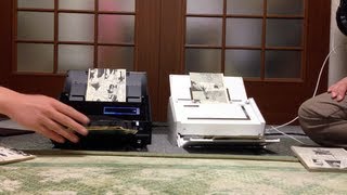 ScanSnap S1500とiX500の読み取り速度比較 [upl. by Hardigg]