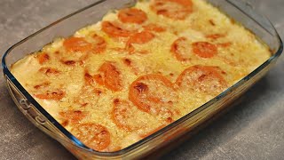 Probiere dieses Süßkartoffelgratin Rezept das jeden begeistert Cremiger Süßkartoffel Auflauf [upl. by Anhaj]