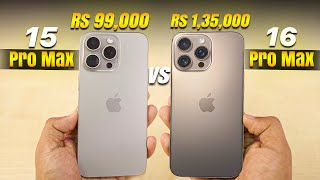 iPhone 16 Pro Max vs iPhone 15 Pro Max Comparison  Which one Should you Buy [upl. by Ahseiym]