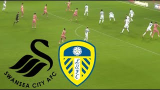 Swansea City vs Leeds United 34 Highlights amp Goals  EFL Championship 20242025 [upl. by Hentrich]