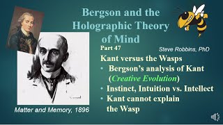 Bergsons Holographic Theory  47  Kant and the Wasps [upl. by Ender88]