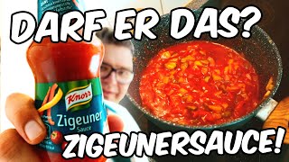 DARF ER DAS ZIGEUNERSAUCE aka Paprikasoße Ungarn Art  Das REZEPT [upl. by Eniluap18]