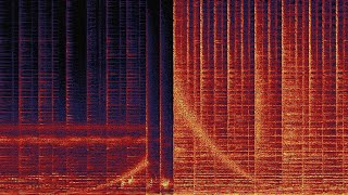 Spectrogram of Experimental Electronic Music Walk Sign Is On to Cross [upl. by Gaillard]