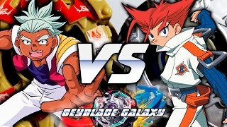 Rock Bison vs Wolborg 4 BATALHA BEYBLADE ベイブレード [upl. by Yarb]