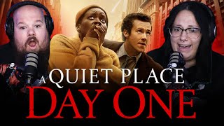 A QUIET PLACE DAY ONE 2024  Movie Reaction First Time Watching [upl. by Dlonyer607]