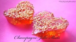 How to Make Champagne Jello Shots Recipe [upl. by Salkcin]