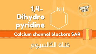 Calcium channel blockers 🧪14Dihydropydrine  ⚕️Medicinal Chemistry [upl. by Balcer]