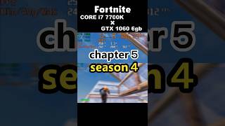 core i7 7700K×gtx 1060 6gbFortnite Chapter5 Season4Performance modeフォートナイト 2024 [upl. by Prisilla952]