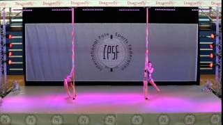 Hanna Knihtilä amp Anne Laakkonen  Doubles  Prelim  World Pole Sports Championships 2015 [upl. by Ynavoj]