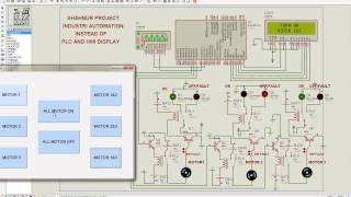 INDUSTRIAL AUTOMATION HMI BY USING MATLAB AND MICROCONTROLLER SHAHNUR PROJECT [upl. by Chelsie]