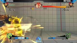 EVO 2013  Infiltration Akuma vs Tokido Akuma  AE Losers Final [upl. by Repohtsirhc]