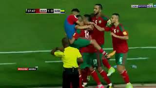 Maroc vs Gabon 3 0 Résumé détaillé du match Qualif CDM 2018 [upl. by Dede]