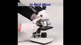 40X5000X Compound Trinocular Optical Microscope [upl. by Eneleuqcaj607]