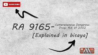 What is RA 9165  Comprehensive Dangerous Drugs Act of 2002 [upl. by Anitsahs]