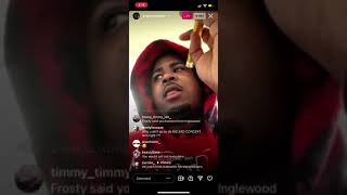 Drakeo The Ruler talks AzChike and Inglewood beef with Ralphy The Plug [upl. by Grimona767]