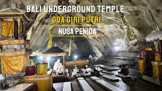 Pura Goa Giri Putri  Nusa Penida Island  Underground Temple in Nusa Penida  Bali [upl. by Venuti]