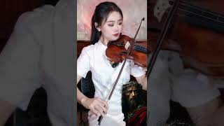 Prophetic Warfare Violin Instrumental WorshipYESHUA MY KINGBackground Prayer Music violin shorts [upl. by Cristin]