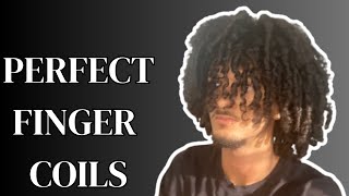 Finger Coils on 3b Hair [upl. by Lrac825]