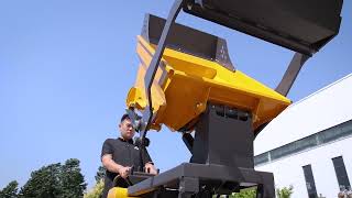 JKA500 Mini Dumper，Diesel Multifunctional Crawler Mini Dumper Truckfarming [upl. by Piggy]