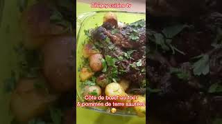 Délicieuse côte de bœuf au four 🥳👌🏽🌶️ [upl. by Nyraa]