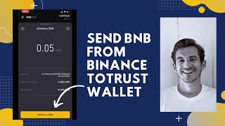 How to Send BNB from Binance to Trust Wallet [upl. by Ahsinra]