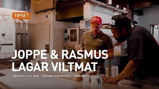 Joppe amp Rasmus lagar viltmat [upl. by Lindberg]