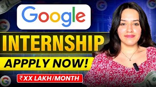 How to Crack Google Internship in 2024  Stipend and Interview Process Revealed [upl. by Llenra]