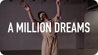 A Million Dreams  The Greatest Showman Cast  Jun Liu Choreography [upl. by Lecroy771]