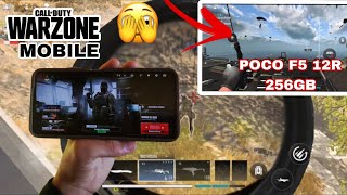 Call of Duty Warzone Mobile no Poco F5 Teste [upl. by Lawley328]