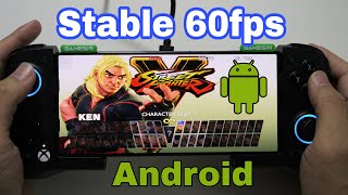 Street Fighter 5  PC Emulator on Android  Mobox Edge Emu  Red Magic 8 Pro [upl. by Heins]