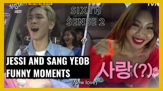 SIXTH SENSE SEASON 2JESSI AND SANGYEOB LOVE STORY AND FUNNY MOMENTS EP 114 [upl. by Surtimed]