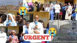 URGENT  LYCÉE DE FOUNDIOUGNE Menace de seffondrer les élèves dans le panique [upl. by Oilasor273]