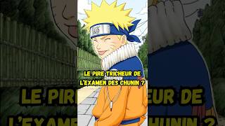 Qui est le pire tricheur de lexamen des chunin dans Naruto  naruto anime manga narutoshippuden [upl. by Egreog]