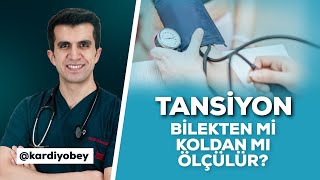 Tansiyon koldan mı bilekten mi ölçülmeli Bu videoyu izlemeden tansiyon aleti alma [upl. by Nnylhsa]