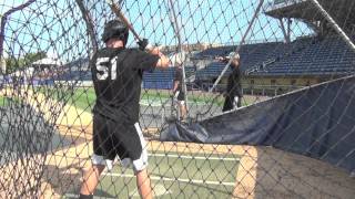 Trey Amburgey New York Yankees 2015 New YorkPenn League [upl. by Asiuol]