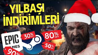 Epic Games Yılbaşı İndirimleri 133 Oyun Önerisi reklamdeğil ama reklam [upl. by Sielen]