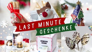 SOS DIY LastMinute Weihnachtsgeschenke selber machen und basteln  Geschenke fürs Wichteln [upl. by Sualocin935]