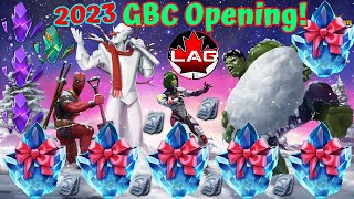 2023 BANQUET EVENT BEGINS x20 GBCrystals Alliance Milestones Complete  Marvel Contest Champions [upl. by Ahsocin]