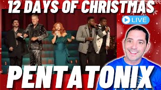 First Time Hearing  Pentatonix  12 days of Christmas [upl. by Aggy]