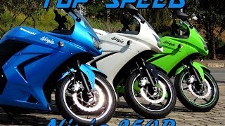 KAWASAKI NINJA 250  TOP SPEED HD [upl. by Moira]