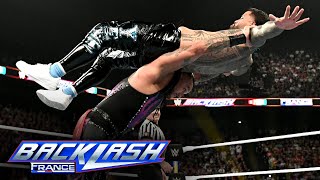 Damian Priest vs Jey Uso – World Heavyweight Title Match WWE Backlash highlights May 4 2024 [upl. by Adis]