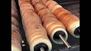 🍦😍BU İLGİNÇ TATLI İÇİN PRAGA GİDECEKSİNİZ Trdelnik Tatlısı [upl. by Schifra]