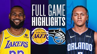 LAKERS at MAGIC  FULL GAME HIGHLIGHTS  November 4 2023 [upl. by Nashbar107]