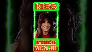 MARK ST JOHN of KISS introduced to Australia in 1984 kissshorts [upl. by Niko203]