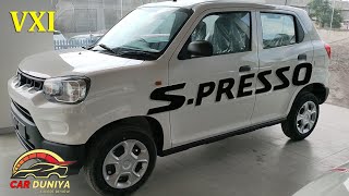 Maruti Suzuki S Presso VXI Detailed Review [upl. by Ddej]