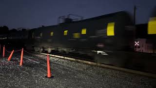 Empty Oil Cans on B120 Return to Baaken Fields From Eddystone  TRACK SPEED Thru Voorheesville [upl. by Eyks]