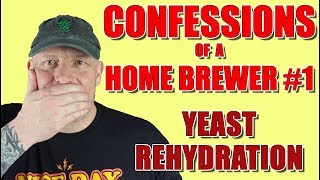 Confessions of a Home Brewer 1  Yeast Rehydration  Fermentis Safale Saflager  Brewing Myths [upl. by Frank]