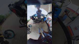 Cycle with petrol enginebikeriding cycling diy motorcycle automobile shortvideo motovlog [upl. by Laurens]